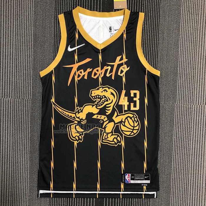 Maglia
 Pascal Siakam NO 43 Toronto Raptors Citta
 2021-22 Nero
